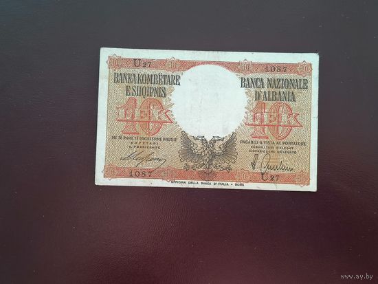 Албания 10 лек  1940