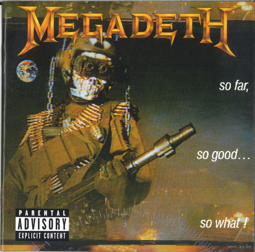 Megadeth  - CD "So Far, So Good... So What!" 1988/2004  Remastered