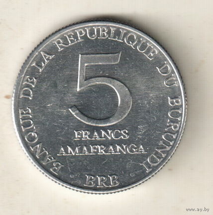 Бурунди 5 франк 1980