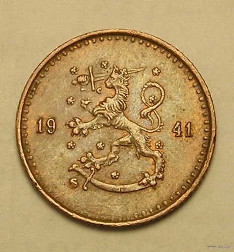 Финляндия, 25 Пенни 1941