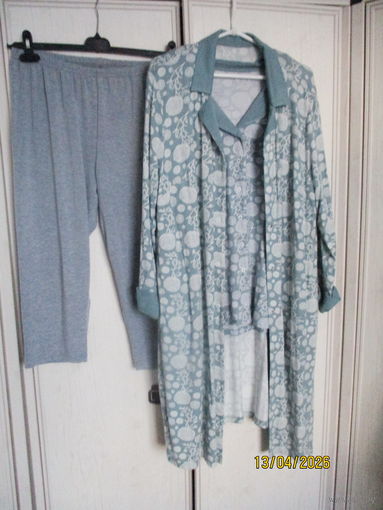 Халат рубашка лосины Беларусачка Вискоза  р.52-54