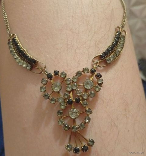 Колье Чехословакия, редкое , старинная находка, экспресс аукцион, с рубля, три дня