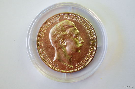 3 Марки. 1912 г. Пруссия. Вильгельм II.