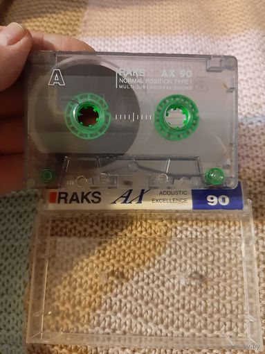 Кассета RAKS AX 90. E-TYPE '94. MASTERBOY '94.