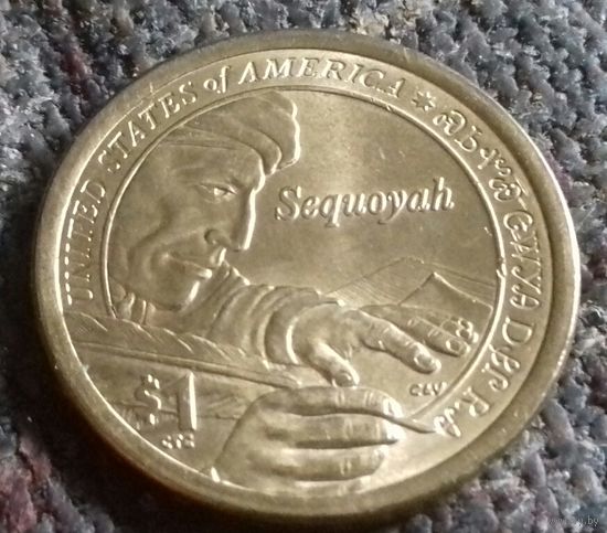 1 доллар США 2017 P, Секвойя