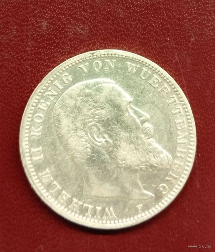 Вюртемберг 3 марки 1910