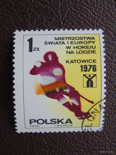 Польша 1976 г. Спорт.