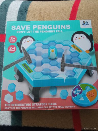 Игра пингвин на льду