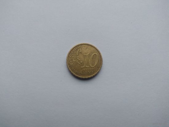 10 центов 2002 года. Франция