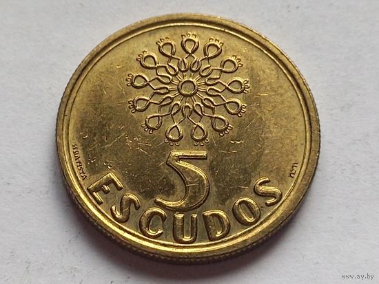 Португалия 5 эскудо 2000 г.