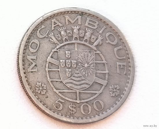 Мозамбик 5 эскудо, 1973 2-2-29