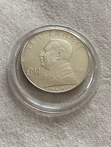 Мальта 1 лира, 1973 Темистоклес Заммит Серебро 987 пр.