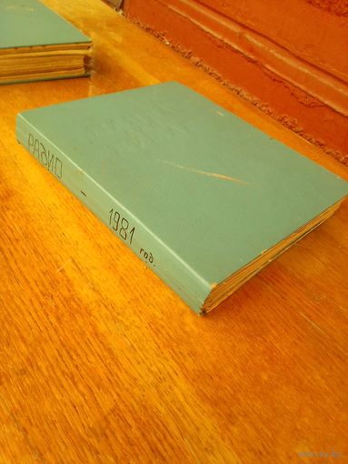 Журналы Радио 1981 г. подшивка.