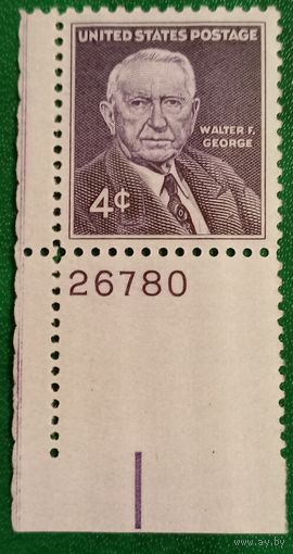 США 1960. Сенатор Уолтер Джордж