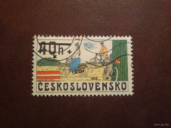 Чехословакия 1979 г.История велосипедов.Велосипеды 1910 г./49а/