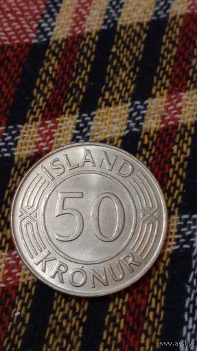 Исландия 50 крон 1975 парламент