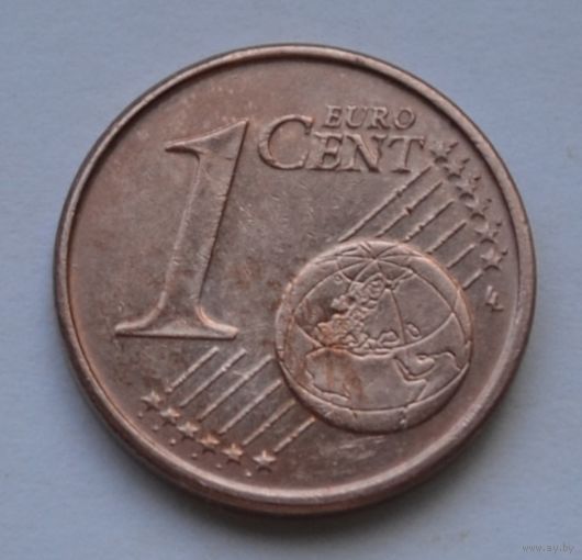 Германия, 1 евроцент 2007 г.  D