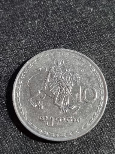 Грузия 10 тетри 1993