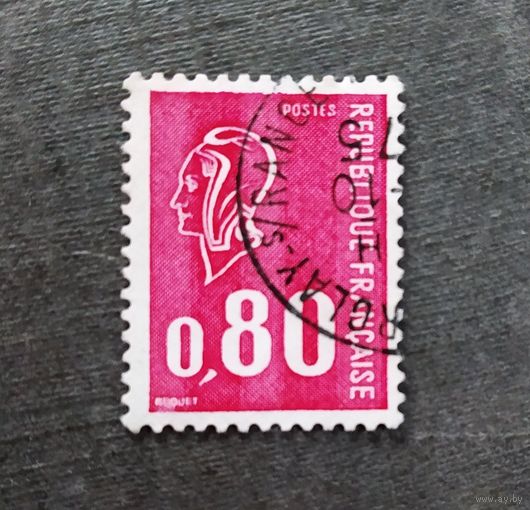 Марка Франция 1974 год Стандарт