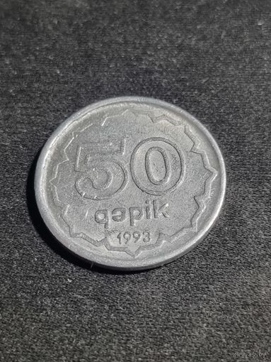 Азербайджан 50 гяпиков 1993