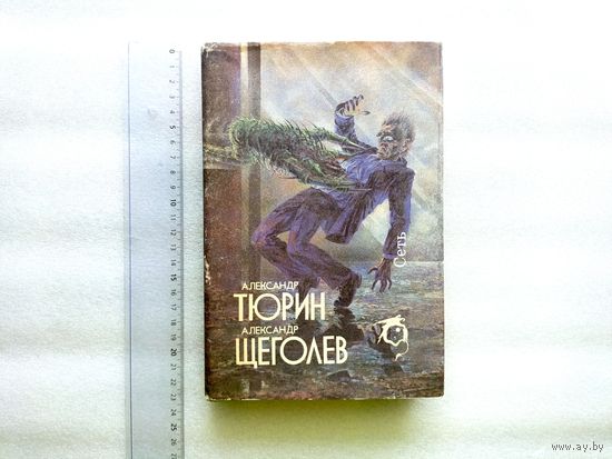 Александр Тюрин. Александр Щеголев. Сеть. Содержание на доп. фото | Твердый переплет, суперобложка, СПб.: Северо-Запад, 1993 год,  хорошее состояние