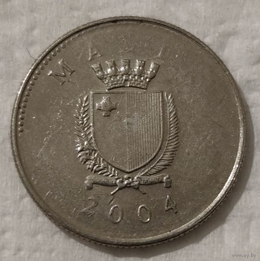 Мальта 2 цента, 2004 (14-4-3)