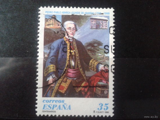 Испания 1998 Портрет графа Аранда, 200 лет