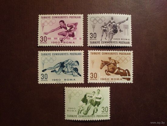 Турция 1960 г.Летние Олимпийские игры 1960 года - Рим./7а/