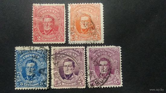 УРУГВАЙ\136фе\ 1910\1912 Национальный герой