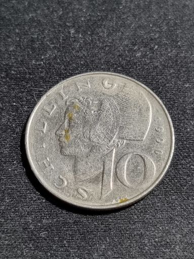 Австрия 10 шиллингов 1990