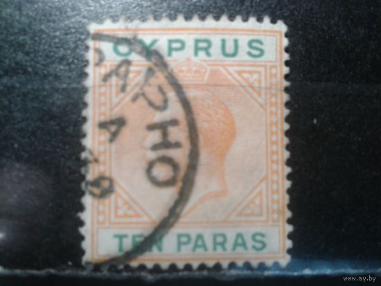 Кипр,  колония Англии, 1912. Стандарт, король Георг V