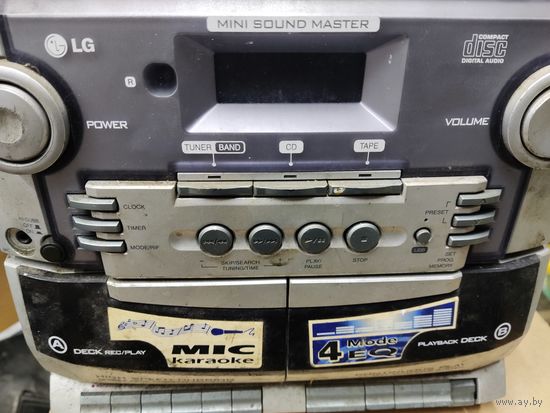 Музыкальный центр на запчасти