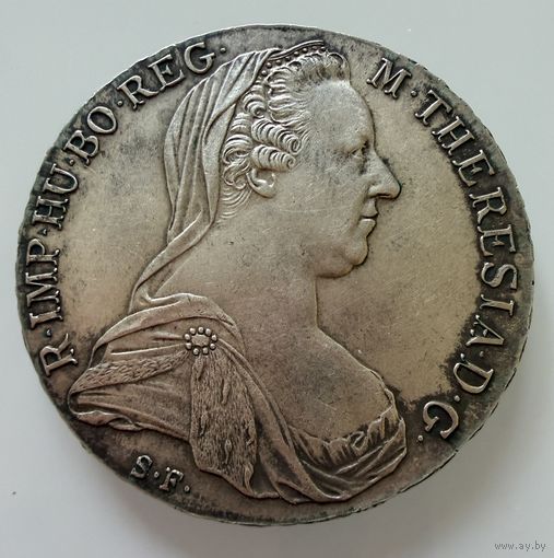 1 талер 1780 г.  Мария Терезия.  СЕРЕБРО.