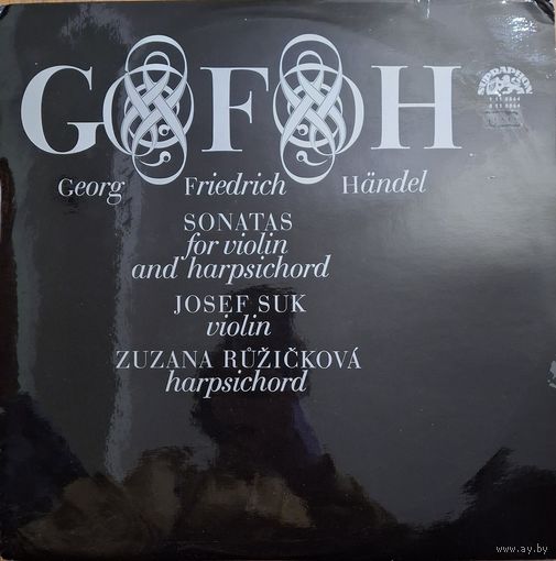 Handel , Josef Suk, Zuzana Ruzickova – Sonatas For Violin And Harpsichord