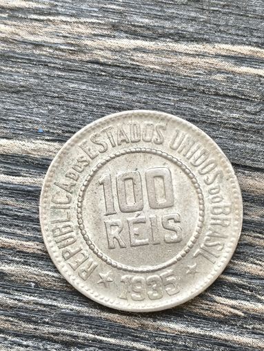 100 reis Brasilia 1935