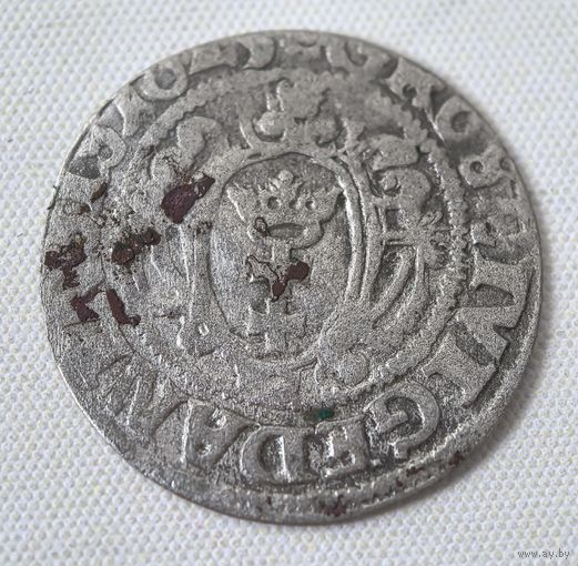 1 грош 1625 года "Гданьск".