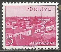 Турция. Город Адапазары. 1958г. Mi#1540.