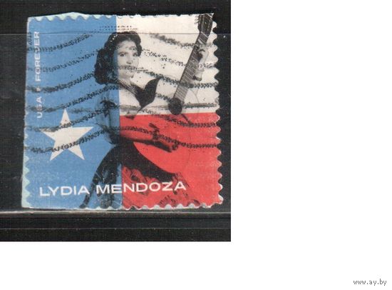США-2013 (Мих.4973) , гаш.  , Личности , Музыка(одиночка)