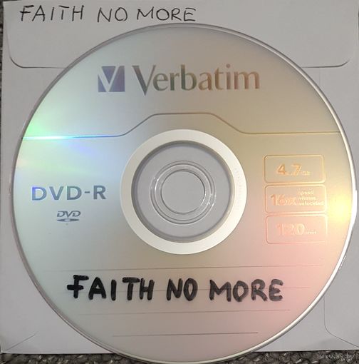 DVD MP3 дискография FAITH NO MORE - 1 DVD
