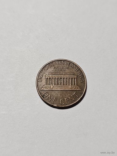 Монета 1 цент США 1974 г.