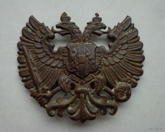 Накладка пряжки Австро-Венгрии.ПМВ.(Редкая)