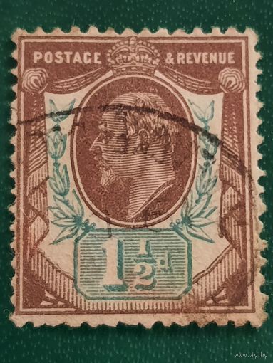 Великобритания 1902. Король  Эдвард VII