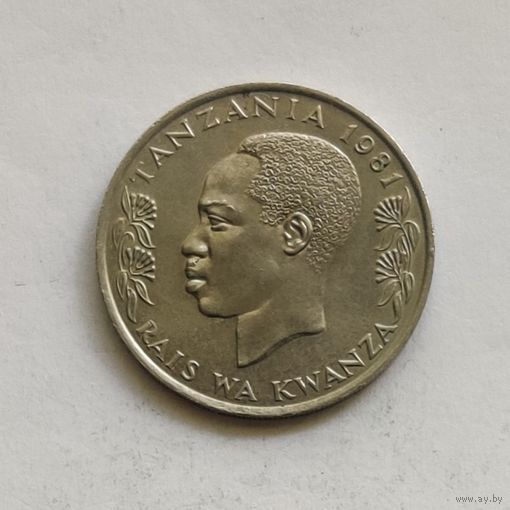 Танзания 1 шиллинг 1981 г.