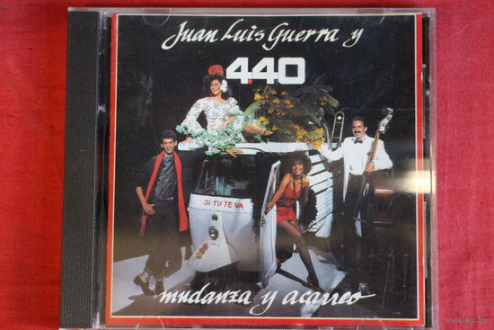 Juan Luis Guerra 4.40 - Mudanza Y Acarreo (1991, CD)