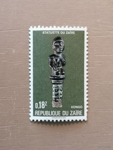 Заир (ДР Конго), 1977 год,  скульптуры Заира, история,