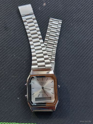 Часы Casio 5154 AQ-230 Japan оригинал под замену стекла с браслетом