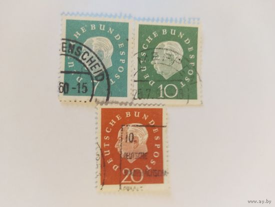 ФРГ 1959 3м президент
