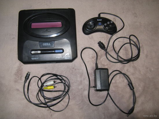 Игровая приставка 16 bit SEGA MEGA DRIVE 2