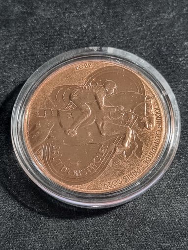 Франция 1.4 евро 2022 Олимпийские игры во Франции Конкур Unc