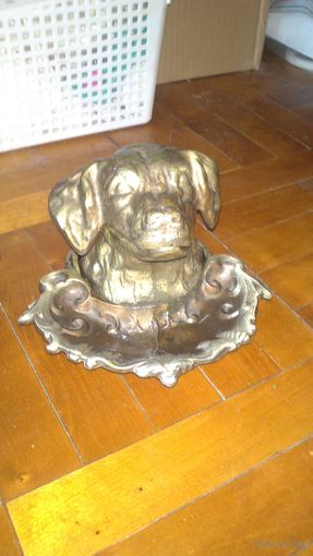 Пепельница "Голова собаки"